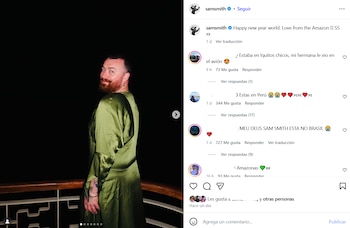 Sam Smith eligió celebrar el