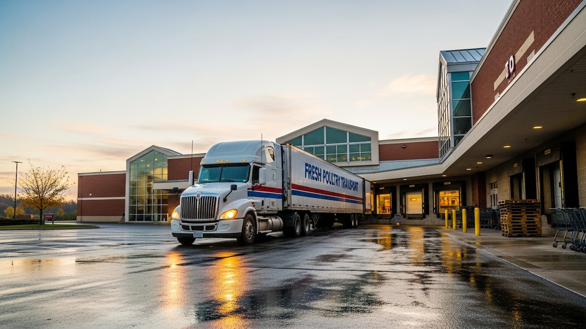 Camión de transporte