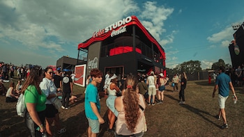 El Coke Studio en Lollapalooza