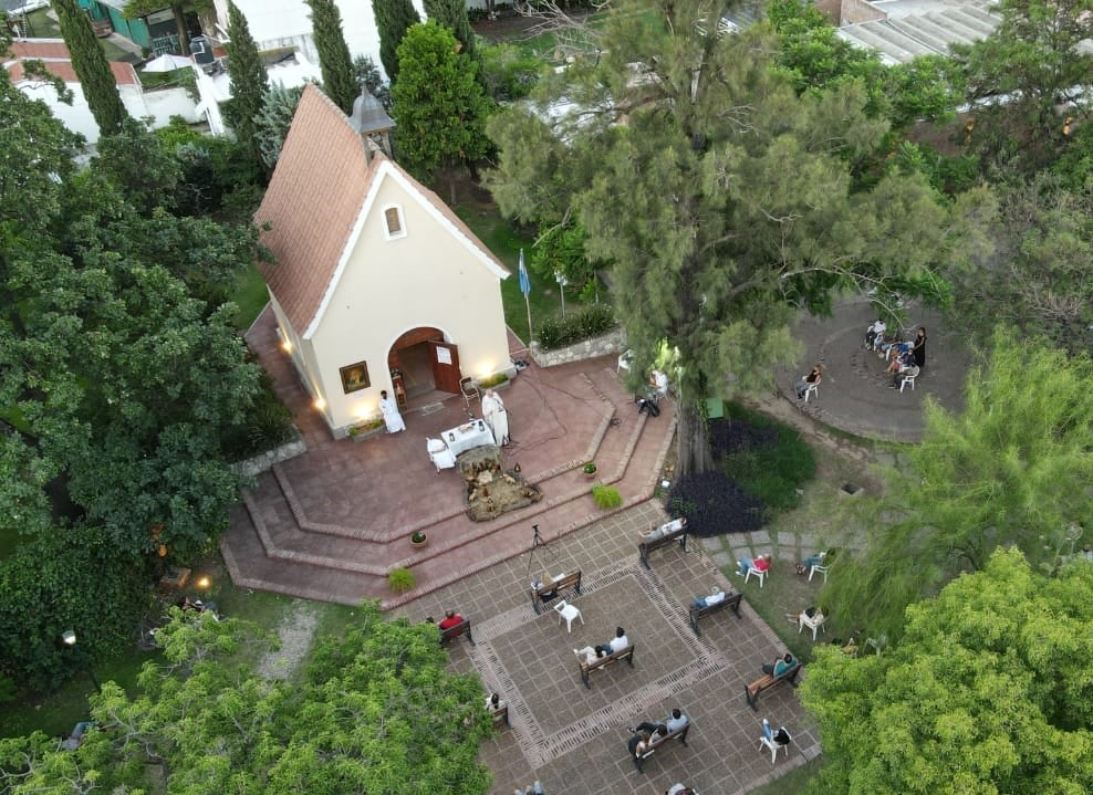 Santuario Schoenstatt, ubicada sobre la avenida Rafael Núñez, en la zona noroeste de la capital cordobesa