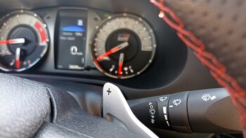 Cuadro de instrumentos deportivo estilo