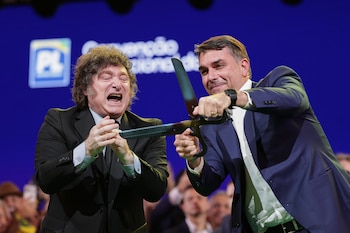 Javier Milei sigue con su gira por Sudamérica