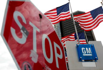 Vista de la sede mundial de General Motors en Michigan (Estados Unidos). EFE/Jeff Kowalsky/Archivo