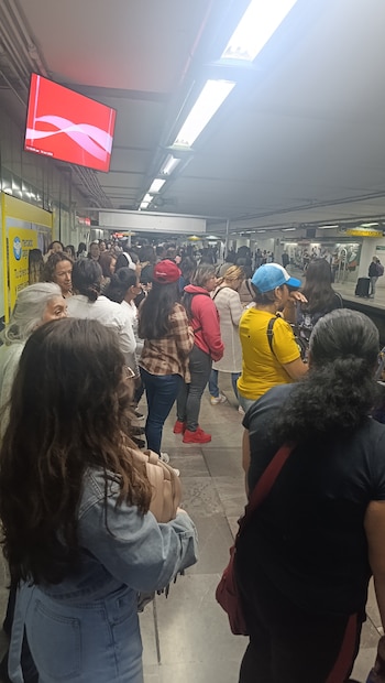 Avance en tiempo real de las diversas líneas de la red de transporte público capitalino.