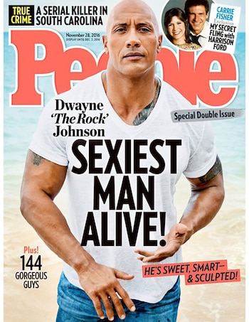 Dwayne Johnson, conocido como The Rock, es un actor, luchador profesional y empresario estadounidense.
(People)