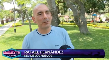 Rafael Fernández revela que Pamela Franco tenía pruebas contra Christian Domínguez. Captura: Magaly TV La Firme.