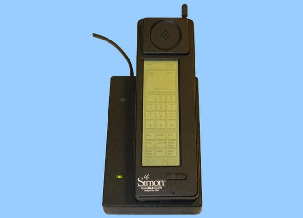 IBM Simon es considerado el impulsor de los smartphones.