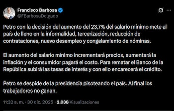 El exfiscal General de la