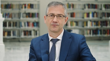 El español Hernández de Cos