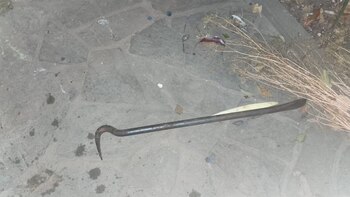 El ladrón había ingresado armado