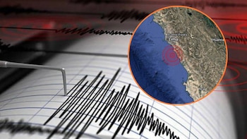 Fuerte sismo de magnitud 5.0