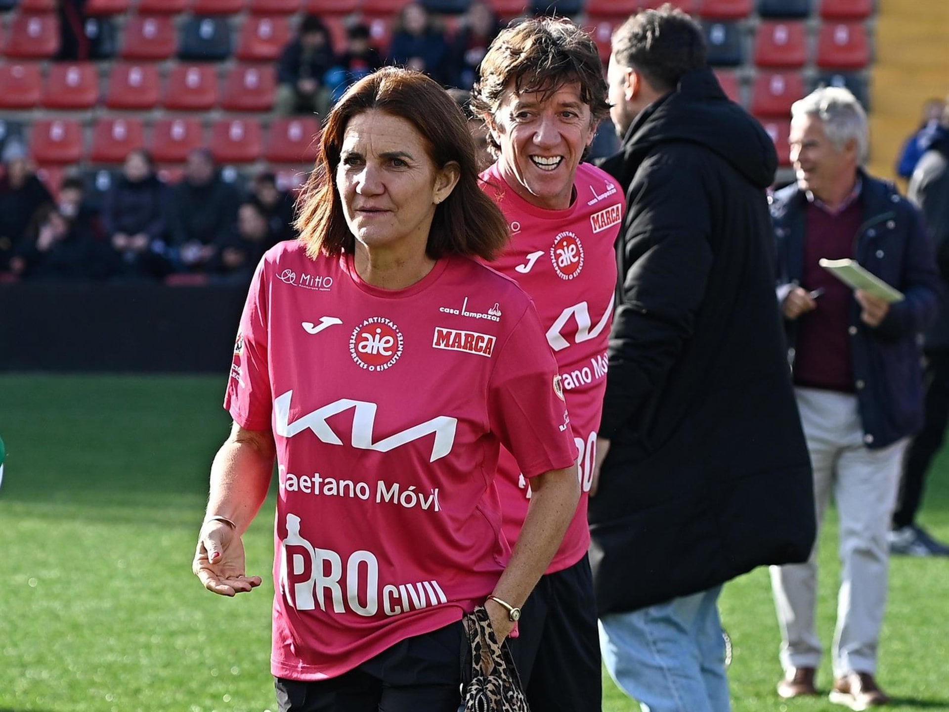 Colate Vallejo-Nágera, «muy feliz» por la llegada de su hijo Nicolás a España