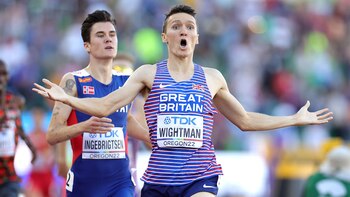 The British Jake Wightman became