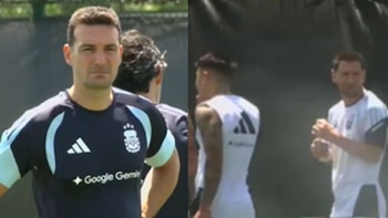 El gesto de los titulares en el entrenamiento de la Selección tras el triunfo ante Argelia: la decisión que tomó Scaloni