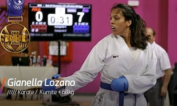 La karateka peruana consiguió el