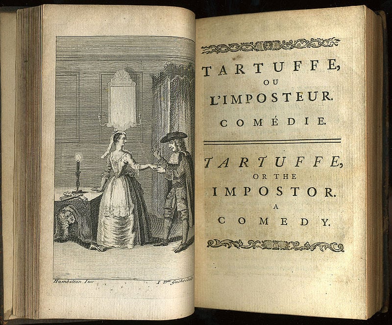 La obra de Moliere, Tartufo, es una crítica social a los falsos devotos (Foto: Colección Privada de S. Whitehead)
