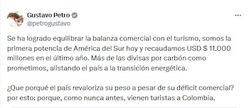 Gustavo Petro sacó pecho por