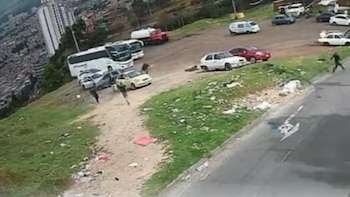 Ataque de sicarios en un parqueadero de Bogotá dejo un muerto y varios heridos