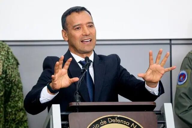 Pedro Sánchez, ministro de Defensa Nacional de Colombia - crédito Colprensa