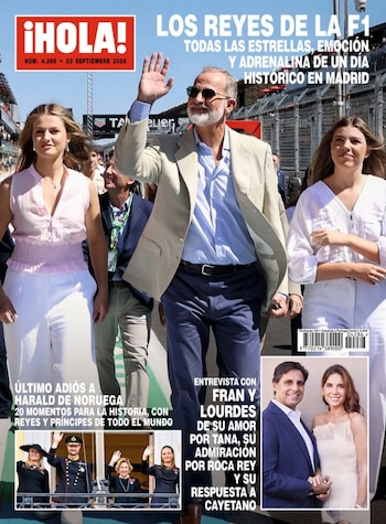 Portada de la revista ¡HOLA! del 16 de septiembre de 2026.