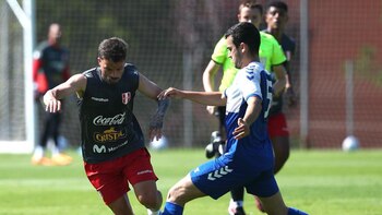 La selección peruana jugó amistoso