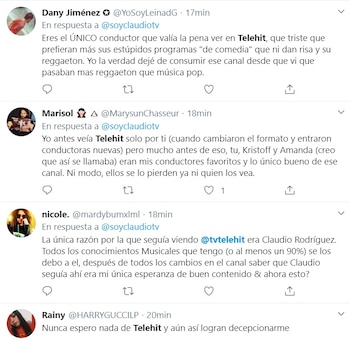 Las reacciones en Twitter a