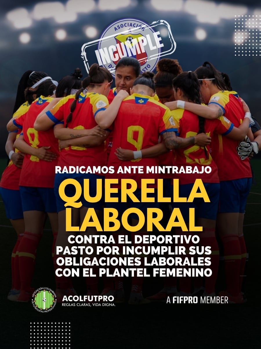 El Deportivo Pasto le debería salarios a sus jugadoras de la Liga Femenina, después de que terminaran su participación - crédito Acolfutpro