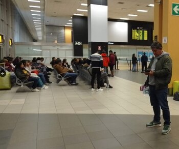 Los pasajeros afectados por el