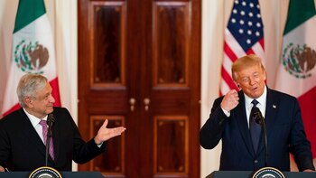 Campaña de Donald Trump difundió