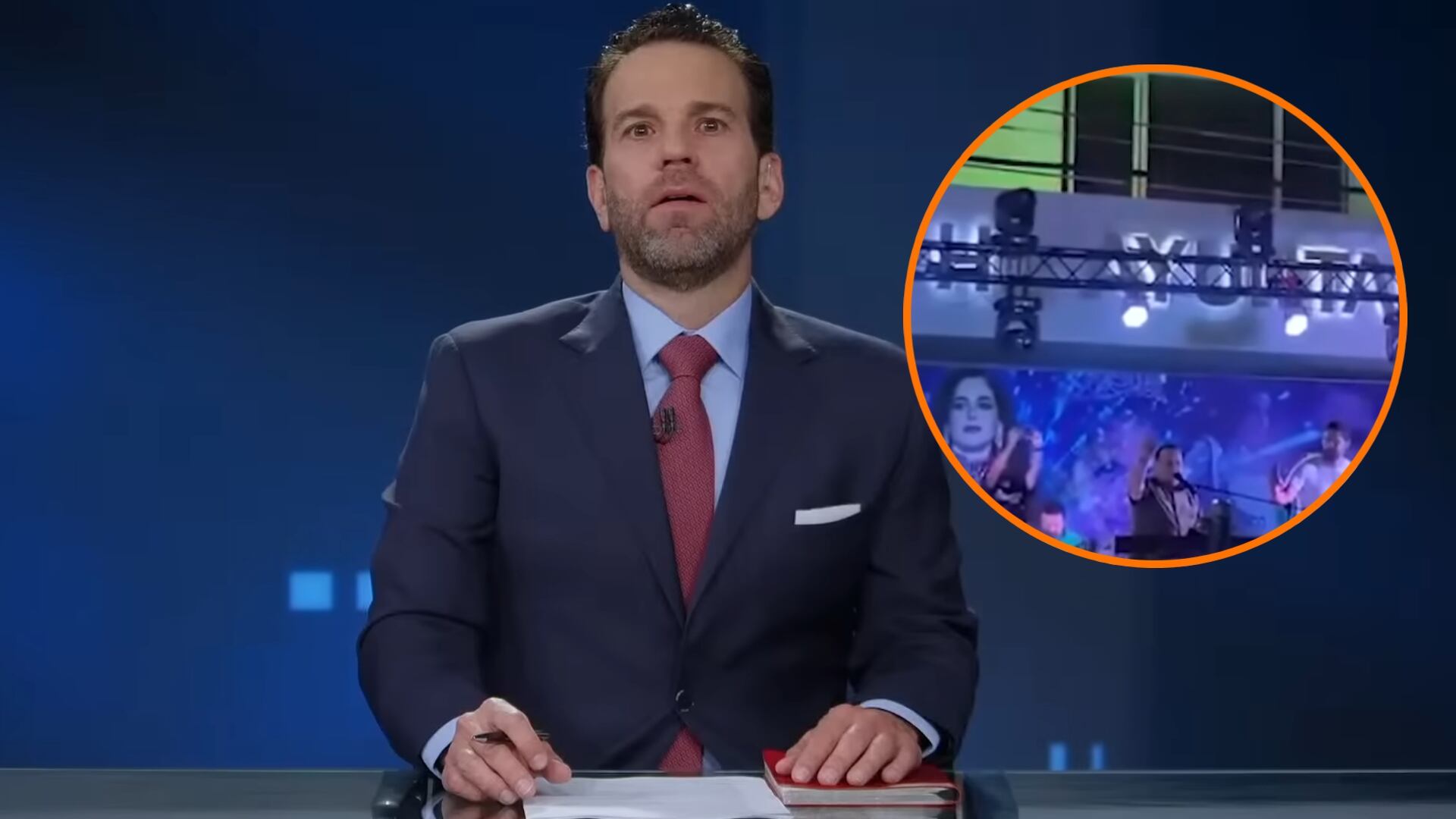 La presunta amenaza se dio durante los festejos en Teapa, Tabasco, por el triunfo de Fátima Bosch en Miss Universo. (Captura de pantalla, YouTube)