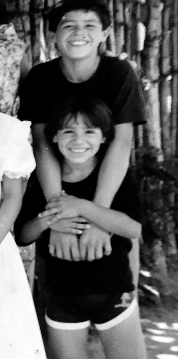 Román y Cristian compartieron casi