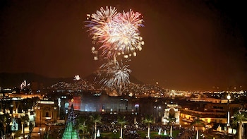 El uso de pirotécnicos durante