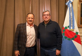 Ricardo Quintela y Germán Martinez.