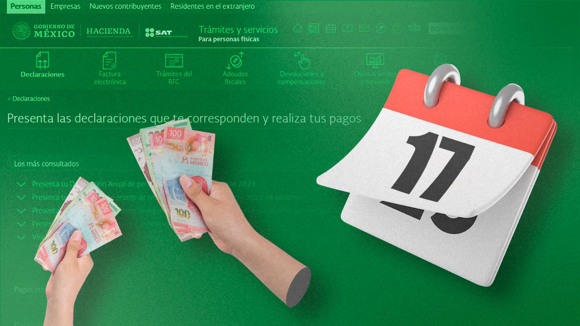 Esta es la fecha límite que realizar la devolución del saldo a favor | Foto: Jovani Pérez / Infobae México