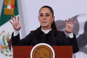 La mandataria aseguró que estas