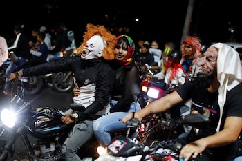 Más de mil uniformados vigilarán la caravana de motos de Halloween en Cali - imagen de referencia REUTERS/Leonardo Fernandez Viloria