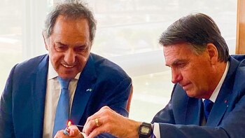 Scioli con Bolsonaro