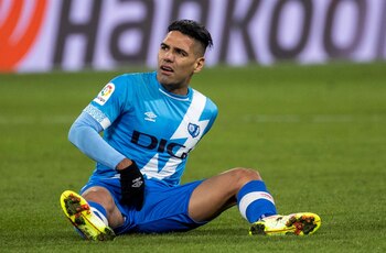 El delantero colombiano del Rayo