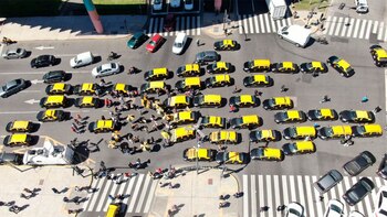 Una de las protestas de