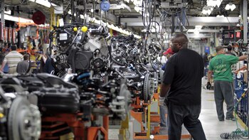 La producción industrial de EE.UU.