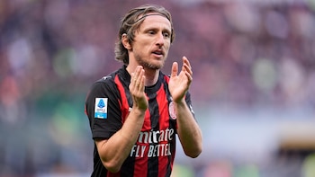 El jugador del AC Milan Luka Modric (Europa Press)