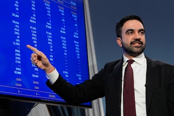 El alcalde de Nueva York,