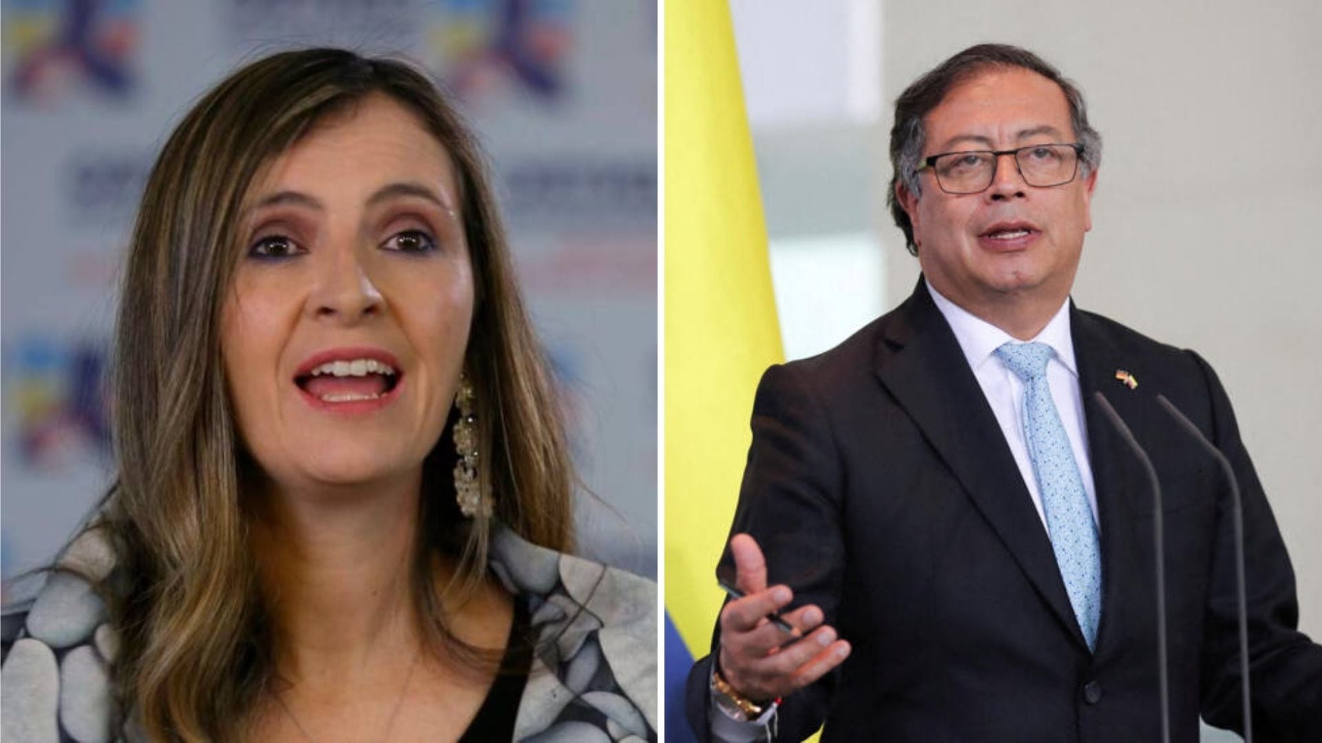 Petro y Valencia se enfrentan por cifras de homicidios y acciones terroristas en Colombia