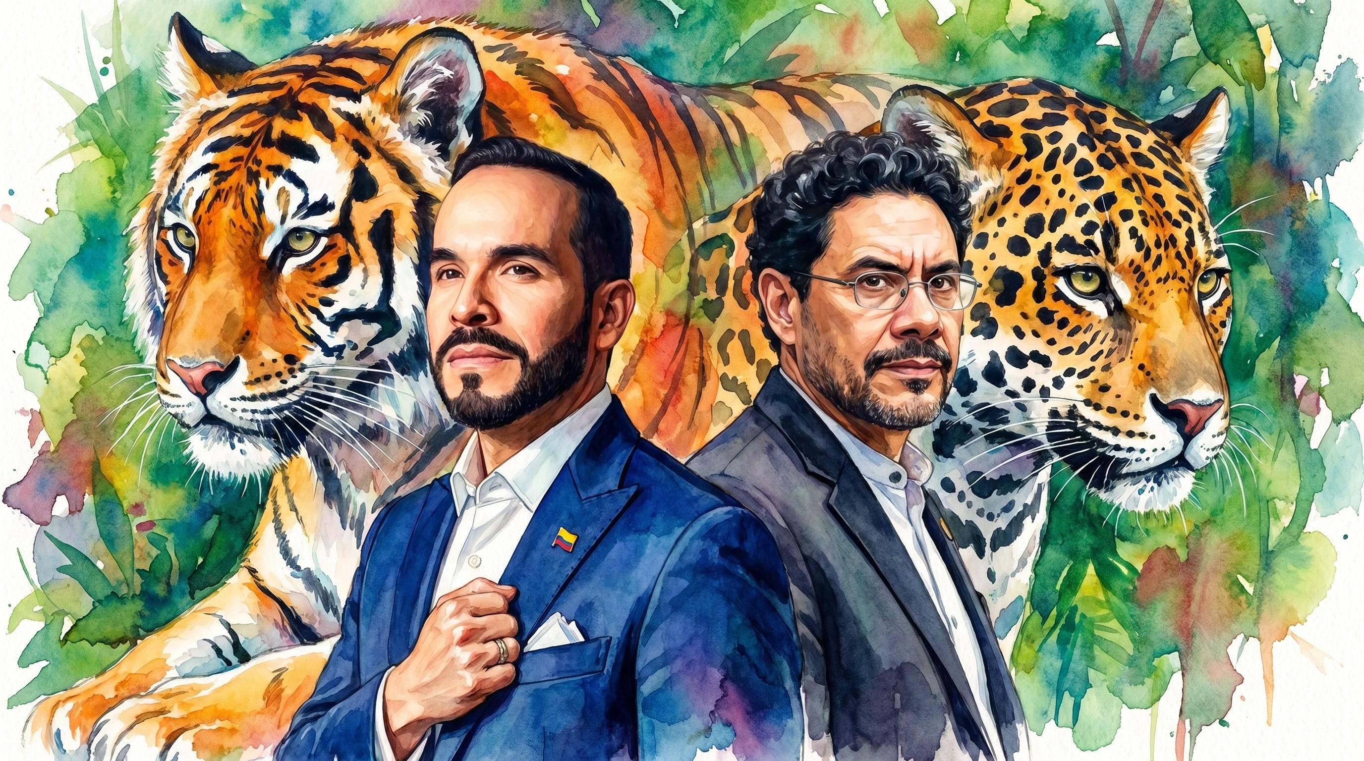 El abogado Abelardo de la Espriella y el senador Iván Cepeda pasaron a segunda vuelta - crédito Imagen Ilustrativa Infobae