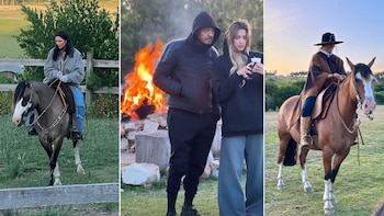 Titulo para todo: Milett Figueroa y Marcelo Tinelli siguen grabando el reality