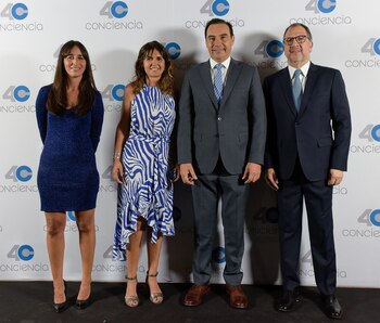 La directora de Conciencia, Anabella