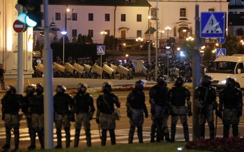 Las fuerzas de seguridad reprimieron