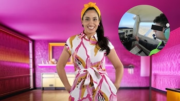 Nelly Rossinelli muestra a su hijo de 16 años pilotando un avión y expresa su orgullo: “Estoy viendo crecer a un hombre bueno”