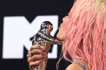 Los esperados MTV VMAs llegarán este 22 de septiembre con una cartelera llena de artistas, con Madonna, Taylor Swift, Bad Bunny y Karol G como nombres principales. REUTERS/Andrew Kelly
