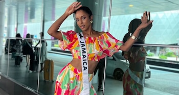 La representante de Jamaica en